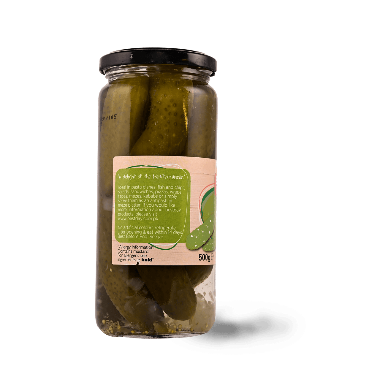 Mini Gherkins 500g Tayyib Store