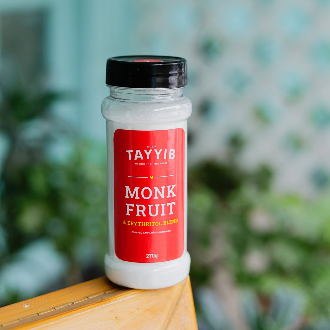 Monk Fruit & Erythritol Blend 270g - TAYYIB - Tayyib Foods - Lahore