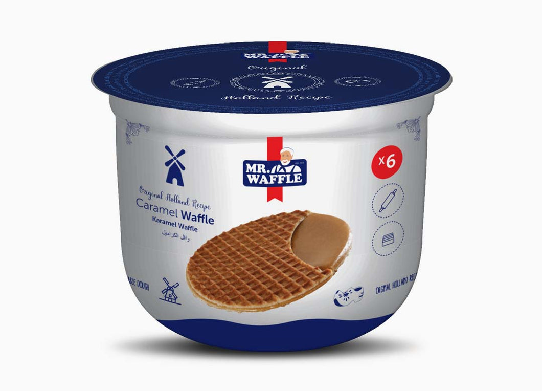Mr Waffle Caramel Waffle 156g - TAYYIB - Mr Waffle - Lahore