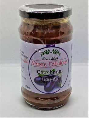 Nano's Chashnee Bengan 350ml - TAYYIB - Nanos Fabulous - Lahore
