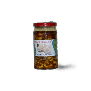 Nano's Garlic Achar 350ml - TAYYIB - Nanos Fabulous - Lahore