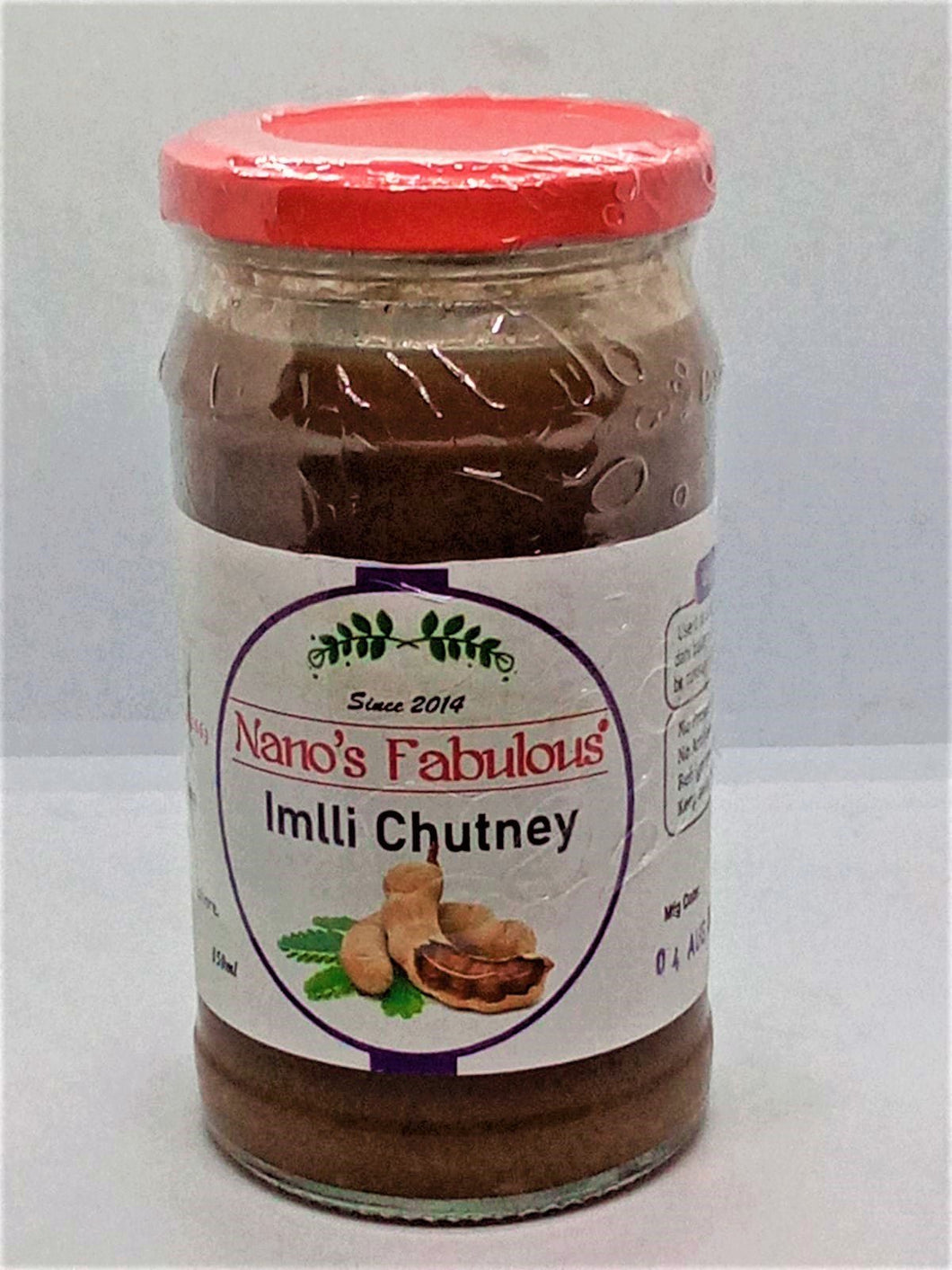 Nano's Imli Chutney 350ml - TAYYIB - Nanos Fabulous - Lahore