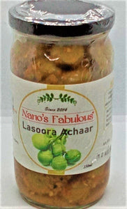Nano's Lasoora Achaar 350ml - TAYYIB - Nanos Fabulous - Lahore