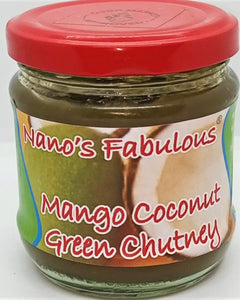 Nano's Mango Coconut Green Chutney 150ml - TAYYIB - Nanos Fabulous - Lahore