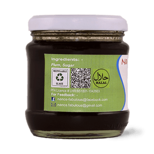 Nano's plum Jam 150ml - TAYYIB - Nanos Fabulous - Lahore