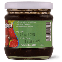 Load image into Gallery viewer, nano&#39;s strawberry jam 150ml - TAYYIB - Nanos Fabulous - Lahore
