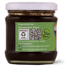 Load image into Gallery viewer, nano&#39;s strawberry jam 150ml - TAYYIB - Nanos Fabulous - Lahore