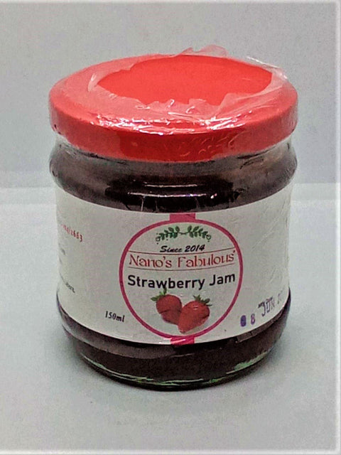 Nano's Strawberry Jam 150ml - TAYYIB - Nanos Fabulous - Lahore