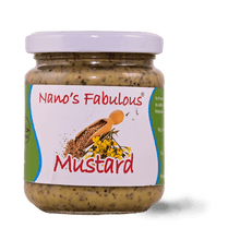 Load image into Gallery viewer, Nano&#39;s Whole Grain Mustard 200ml - TAYYIB - Nanos Fabulous - Lahore