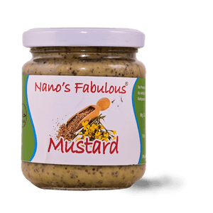 Nano's Whole Grain Mustard 200ml - TAYYIB - Nanos Fabulous - Lahore