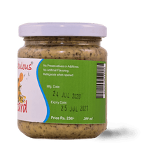 Load image into Gallery viewer, Nano&#39;s Whole Grain Mustard 200ml - TAYYIB - Nanos Fabulous - Lahore