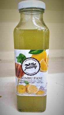 Nimbu Pani 300ml - TAYYIB - The Juicery - Lahore