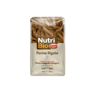 Nutri Bio Penne Rigate ( Whole Wheat )500g - TAYYIB - Nutri Bio - Lahore