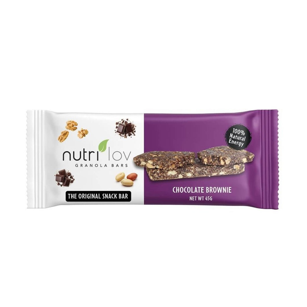 Nutrilov Chocolate Brownie 45g - TAYYIB - Nutrilov - Lahore