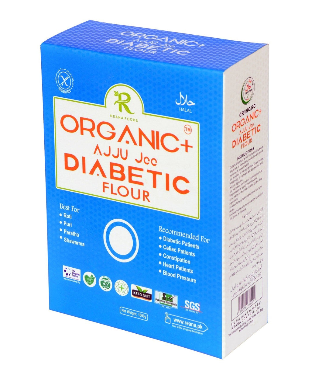 Organic Gluten Free Diabetic Flour 1000g - TAYYIB - Reana Foods - Lahore