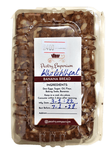 Pastry Emporium Whole Wheat banana bread - TAYYIB - Pastry Emporium - Lahore