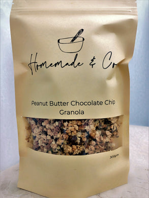 Peanut Butter Chocolate Chip Granola 300g - TAYYIB - Homemade & Co. - Lahore