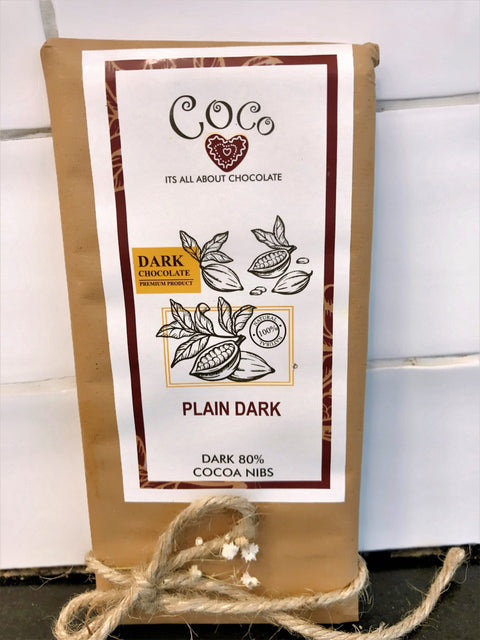 Plain Dark Cocoa Nibs 80% - TAYYIB - Coco Chcocolate - Lahore