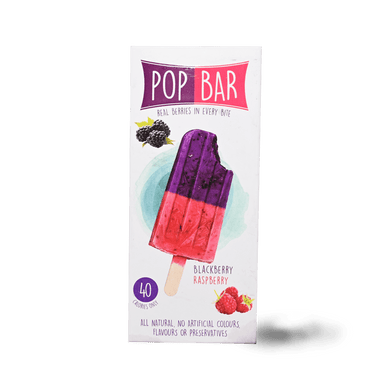 Pop Bar Blackberry Raspberry SF - TAYYIB - Wholesome Foods - Lahore