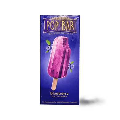 Pop Bar Blueberry Ice Cream - TAYYIB - Wholesome Foods - Lahore