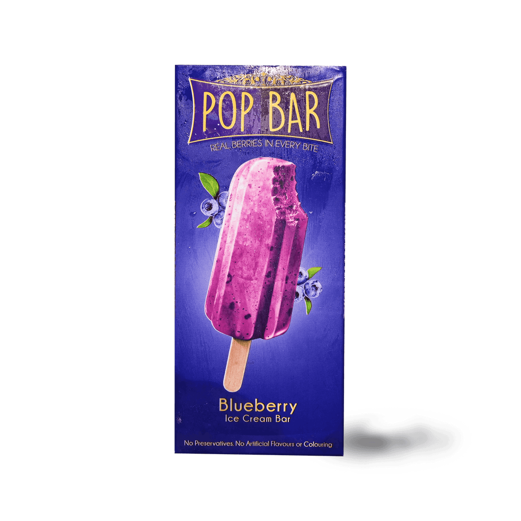 Pop Bar Blueberry Ice Cream - TAYYIB - Wholesome Foods - Lahore