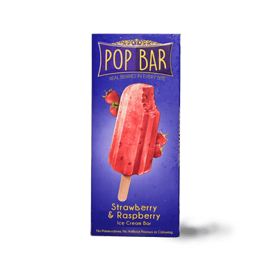 Pop Bar Strawberry Raspberry - TAYYIB - Wholesome Foods - Lahore