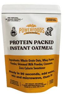 Protein Packed Instant Oatmeal (Cookies Cream) - TAYYIB - Power Foods - Lahore