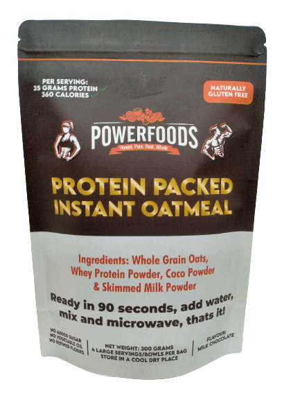 Protein Packed Instant Oatmeal (Mike Chocolate) - TAYYIB - Power Foods - Lahore