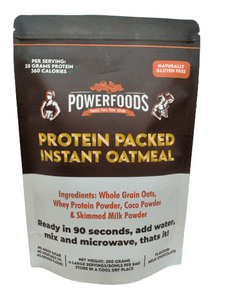 Protein Packed Instant Oatmeal (Mike Chocolate) - TAYYIB - Power Foods - Lahore