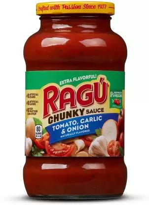 Ragu Tomato Garlic Onion Sauce 396g - TAYYIB - Ragu - Lahore