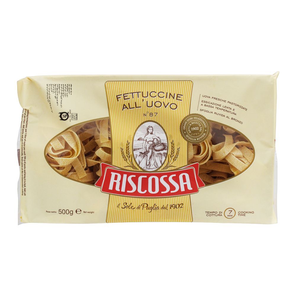 Ricscossa Fettuccine 500g - TAYYIB - Riscossa - Lahore