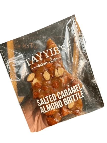 Salted Caramel Almond Brittle 50g - TAYYIB - Tayyib Foods - Lahore