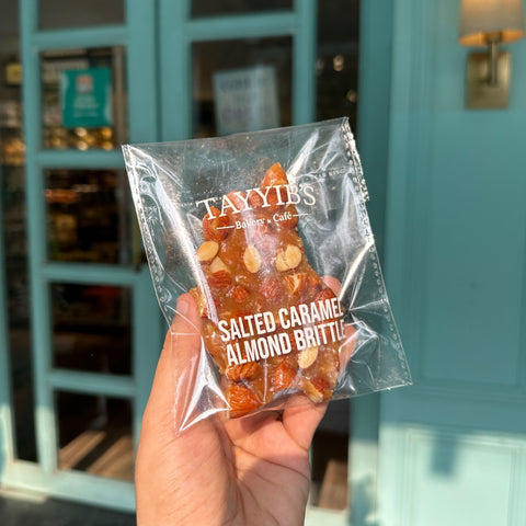 Salted Caramel Almond Brittle 50g - Tayyib Store - Tayyib Foods - Lahore