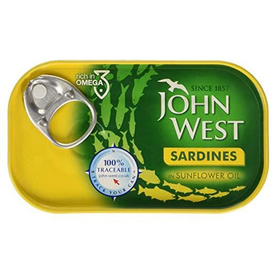 Sardines in Sunflower Oil 120g - TAYYIB - John West - Lahore