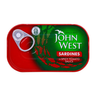 Sardines in Tomato Sauce 120g - TAYYIB - John West - Lahore