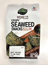 Load image into Gallery viewer, Seaweed Snacks Korean BBQ Flavour 5g - TAYYIB - Bibigo - Lahore