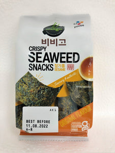 Seaweed Snacks Sesame Original Flavour 5g - TAYYIB - Bibigo - Lahore