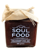Load image into Gallery viewer, SF Strawberry Chia Jam 200g - TAYYIB - Soul Food - Lahore