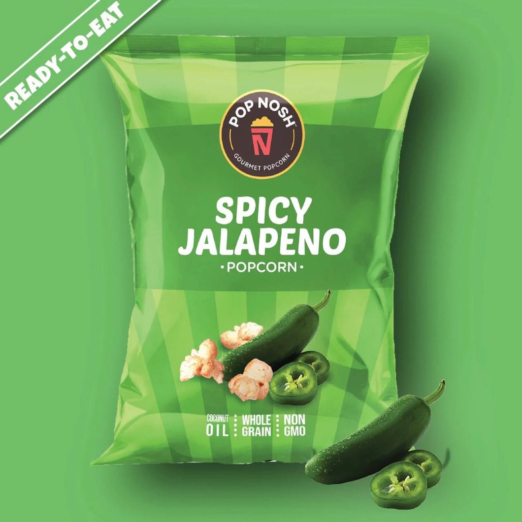 Spicy Jalapeno Popcorn 40g - TAYYIB - Pop Nosh - Lahore