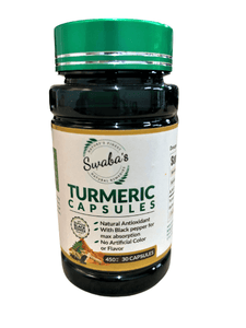 Turmeric Capsules - TAYYIB - Swaba's - Lahore
