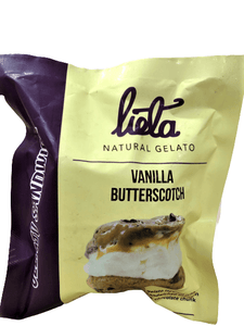 Vanilla Butterscotch Gelato Sandwich - TAYYIB - Lieta Gelato - Lahore