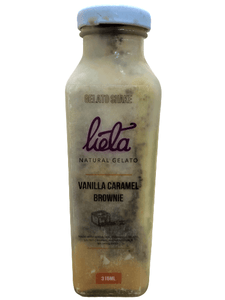 Vanilla Caramel Browine Shake 315ml - TAYYIB - Lieta Gelato - Lahore
