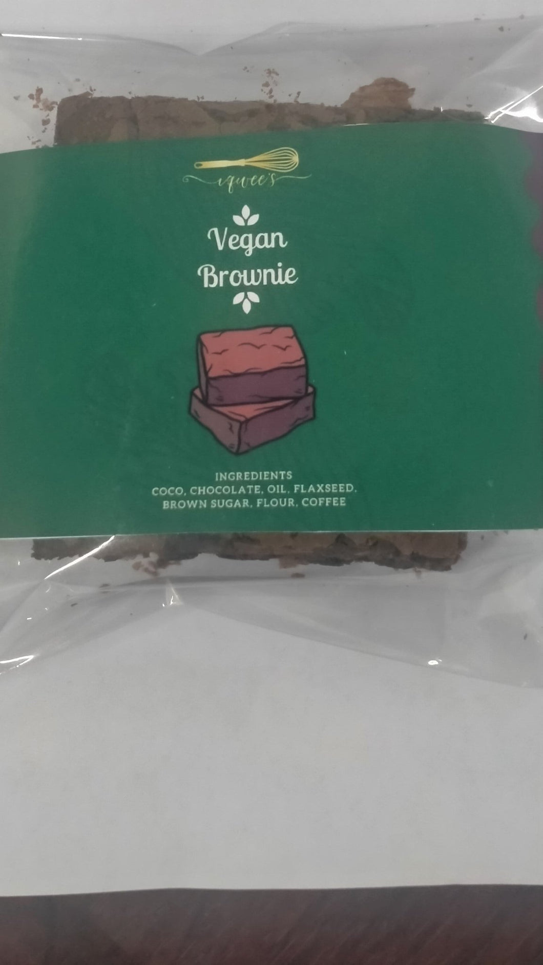 Vegan Brownie - TAYYIB - Iqwees Bakery - Lahore