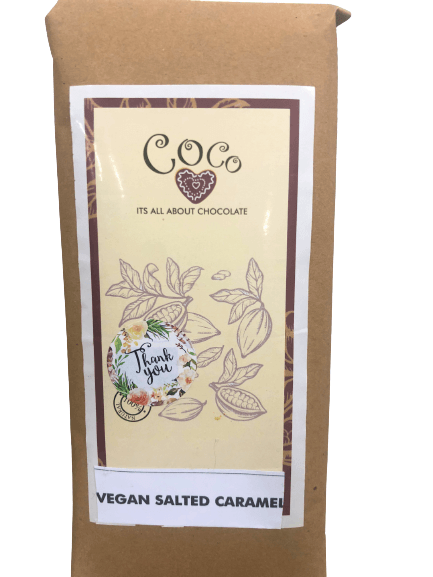 Vegan Salted Caramel Chocolate - TAYYIB - Coco Chcocolate - Lahore