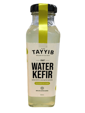 Water Kefir Ginger Lime 300ml - TAYYIB - Tayyib Foods - Lahore