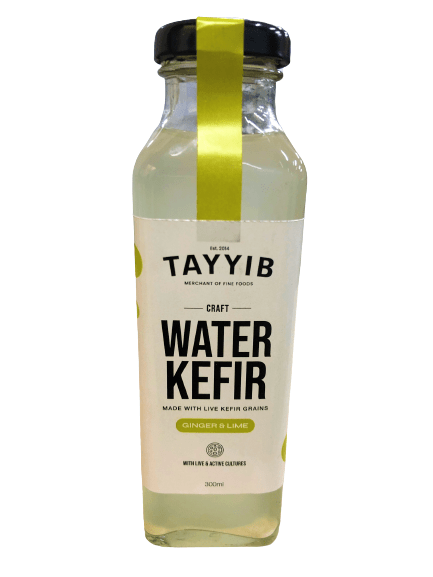 Water Kefir Ginger Lime 300ml - TAYYIB - Tayyib Foods - Lahore