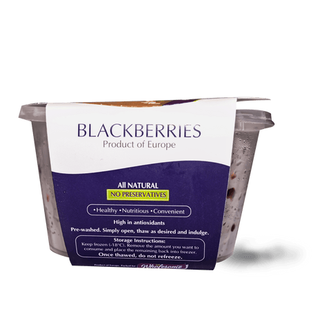 Wholesome Blackberries (frozen) 175g - TAYYIB - Wholesome Foods - Lahore