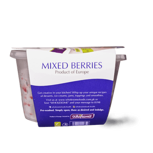 Wholesome Mixed Berries (frozen) 175g - TAYYIB - Wholesome Foods - Lahore