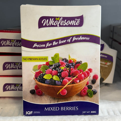 Wholesome Mixed Berries (frozen) 300g - Tayyib Store - Wholesome Foods - Lahore
